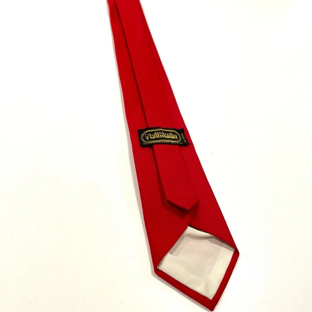 Neil Martin Classic Red Men's Tie